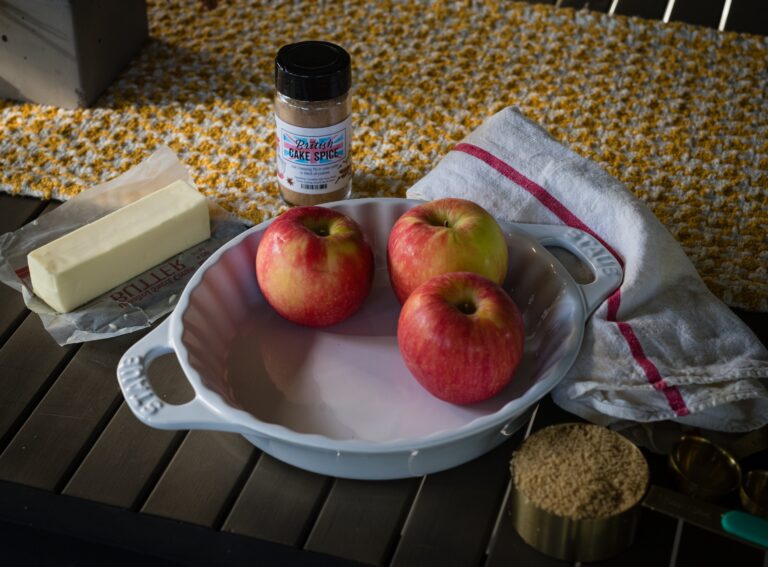 British Crumble ingredients