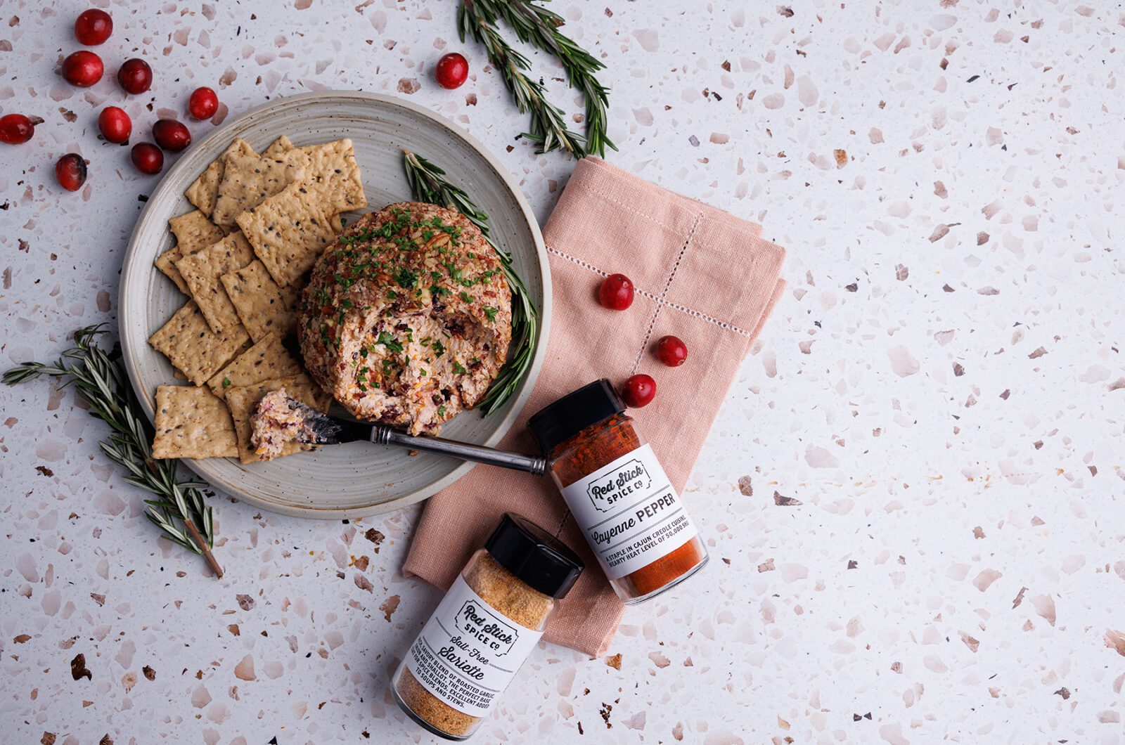 CRANBERRY PECAN CHEESEBALL
