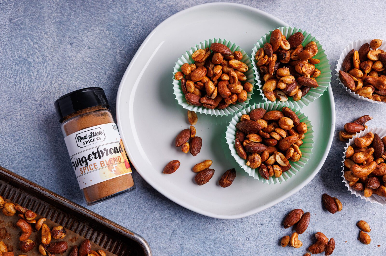 GINGERBREAD SPICED NUTS